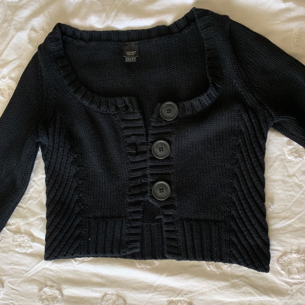 Vintage cropped cardigan